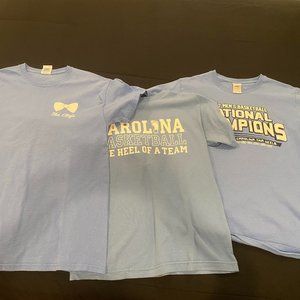 Bundle of UNC T-shirts